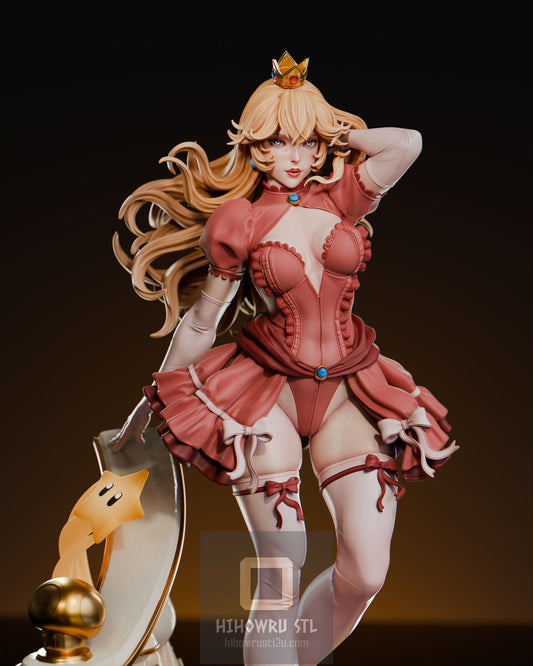 4796 Princes Peach - Super Mario Bros - STL 3D Print Files