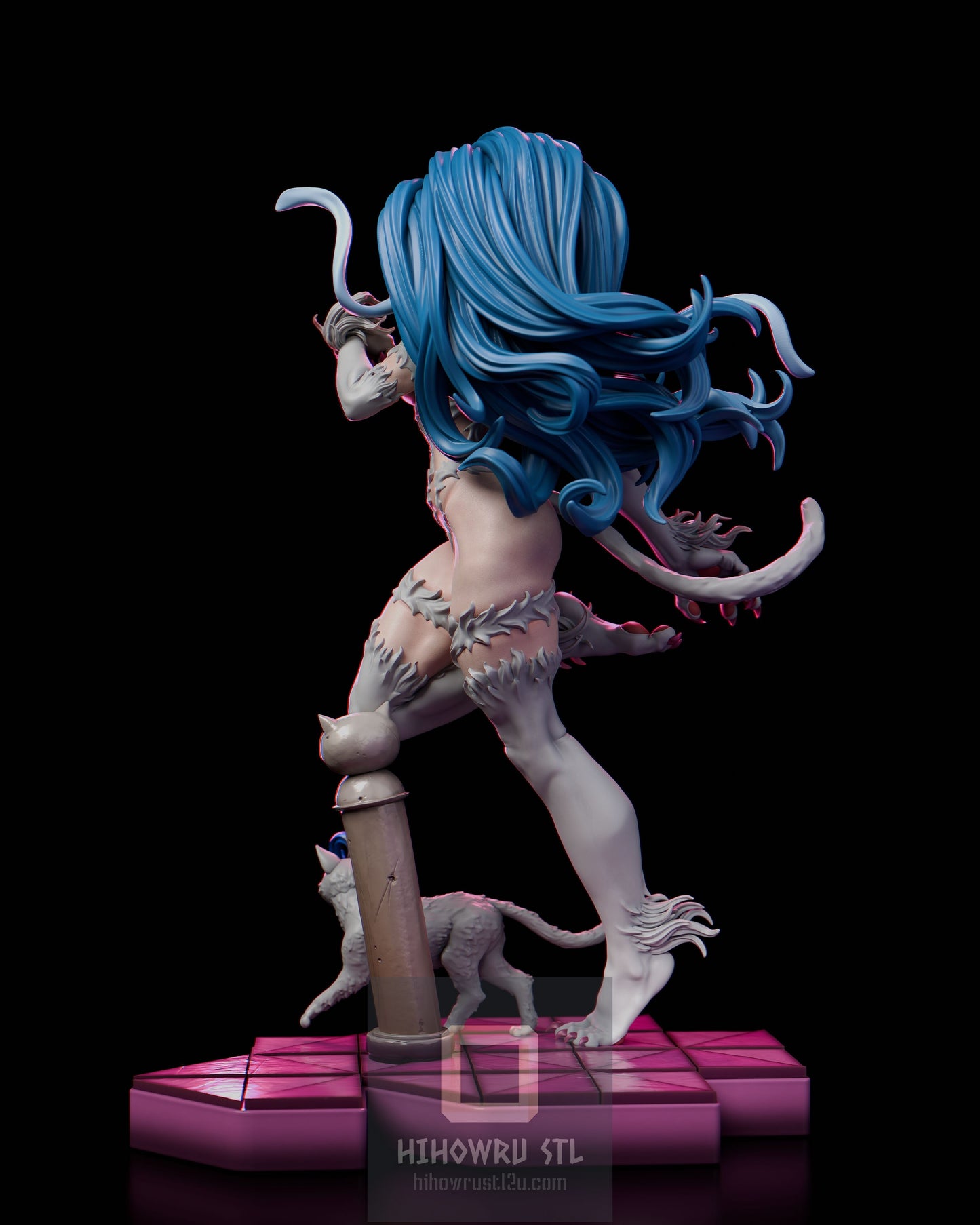 4553 Felicia - Darkstalkers - STL 3D Print Files