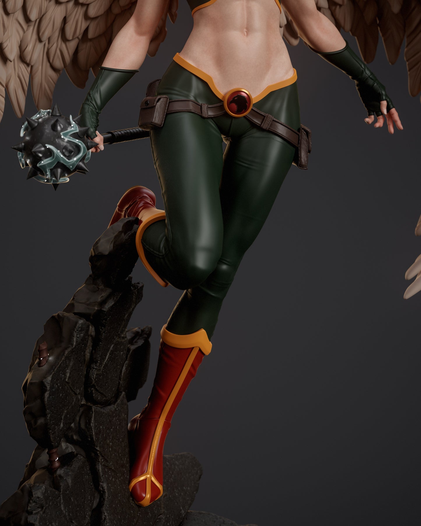 3323 Hawkgirl - DC Comics - STL 3D Print Files