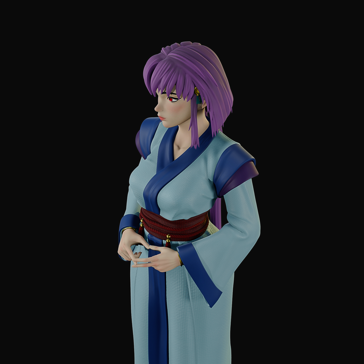 3188 Ayeka Masaki Jurai NSFW - Tenchi Muyo - STL 3D Print Files