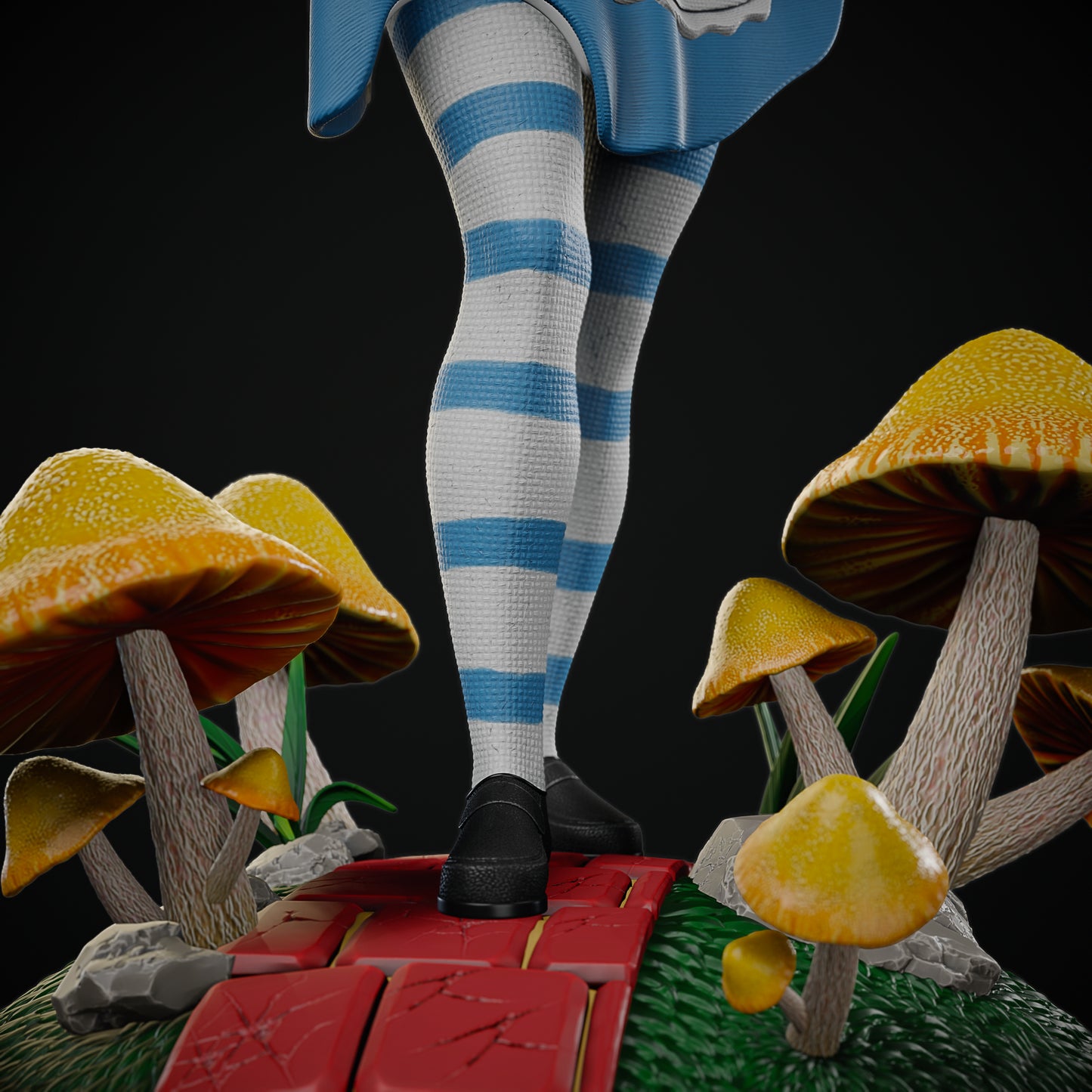 2879 Alice NSFW - Alice in Wonderland - STL 3D Print Files