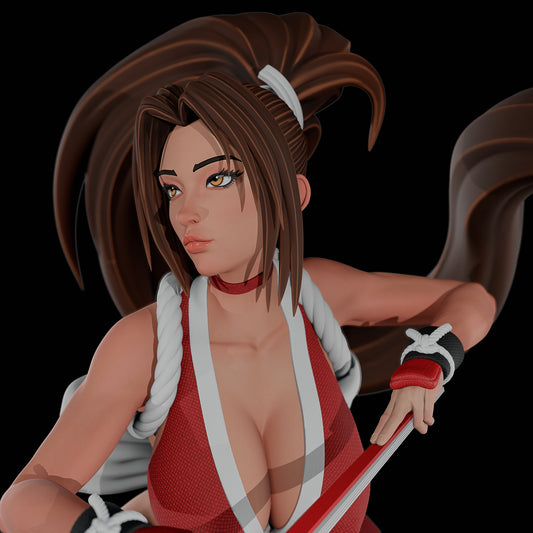 4014 Mai Shiranui NSFW - King of Fighters - STL 3D Print Files