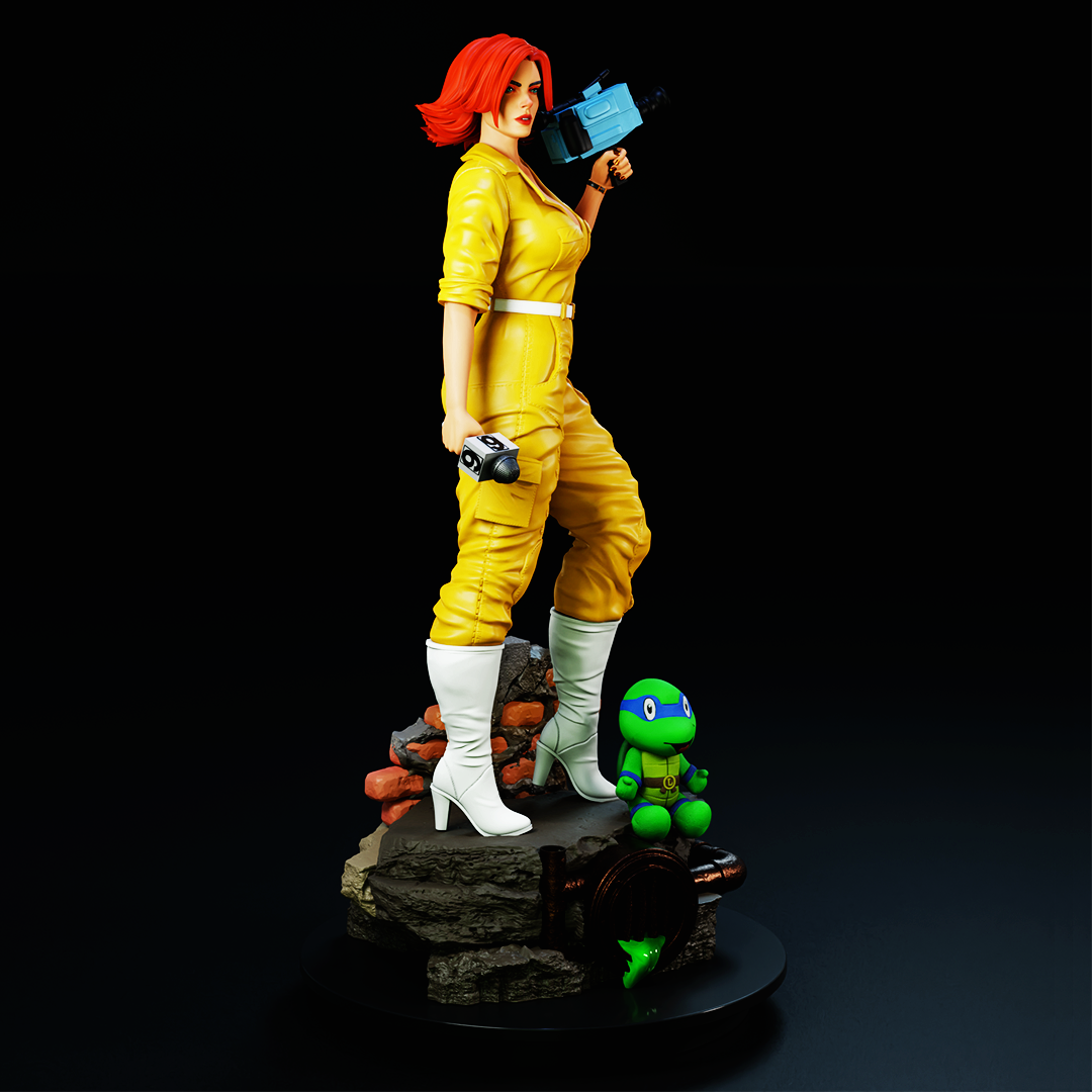 2751 April O'Neil NSFW - TMNT - STL 3D Print Files