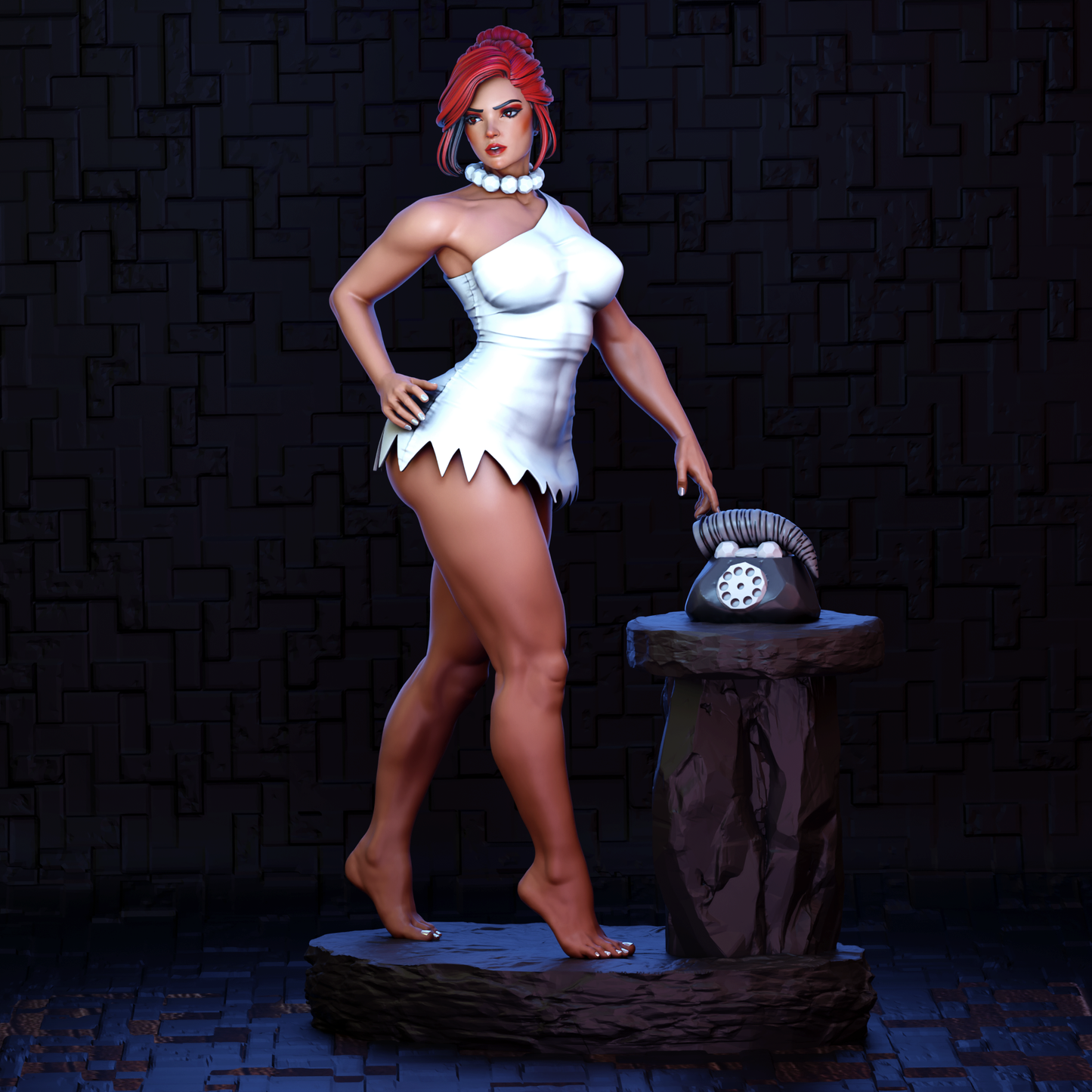 3369 Wilma Flintstone - The Flintstones - STL 3D Print Files