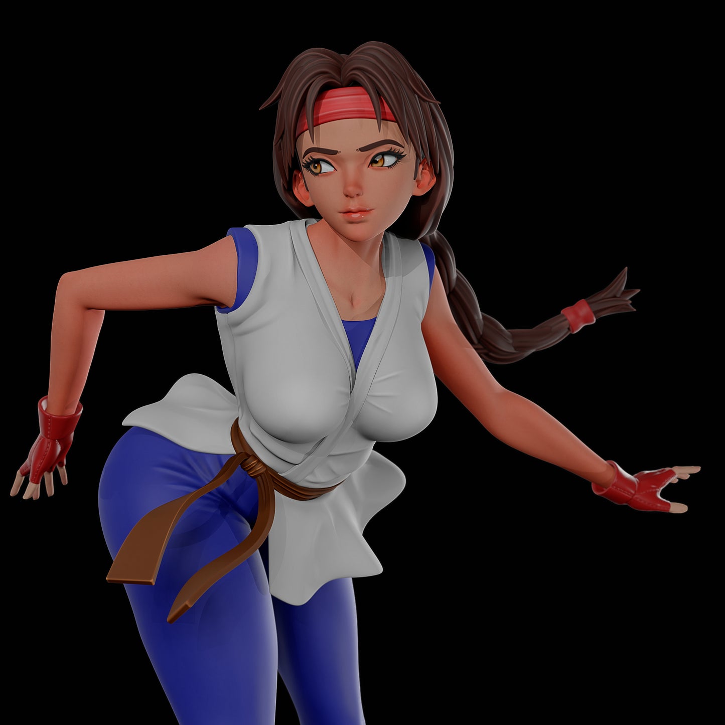 4003 YURI SAKAZAKI NSFW - THE KING OF FIGHTERS - STL 3D Print Files