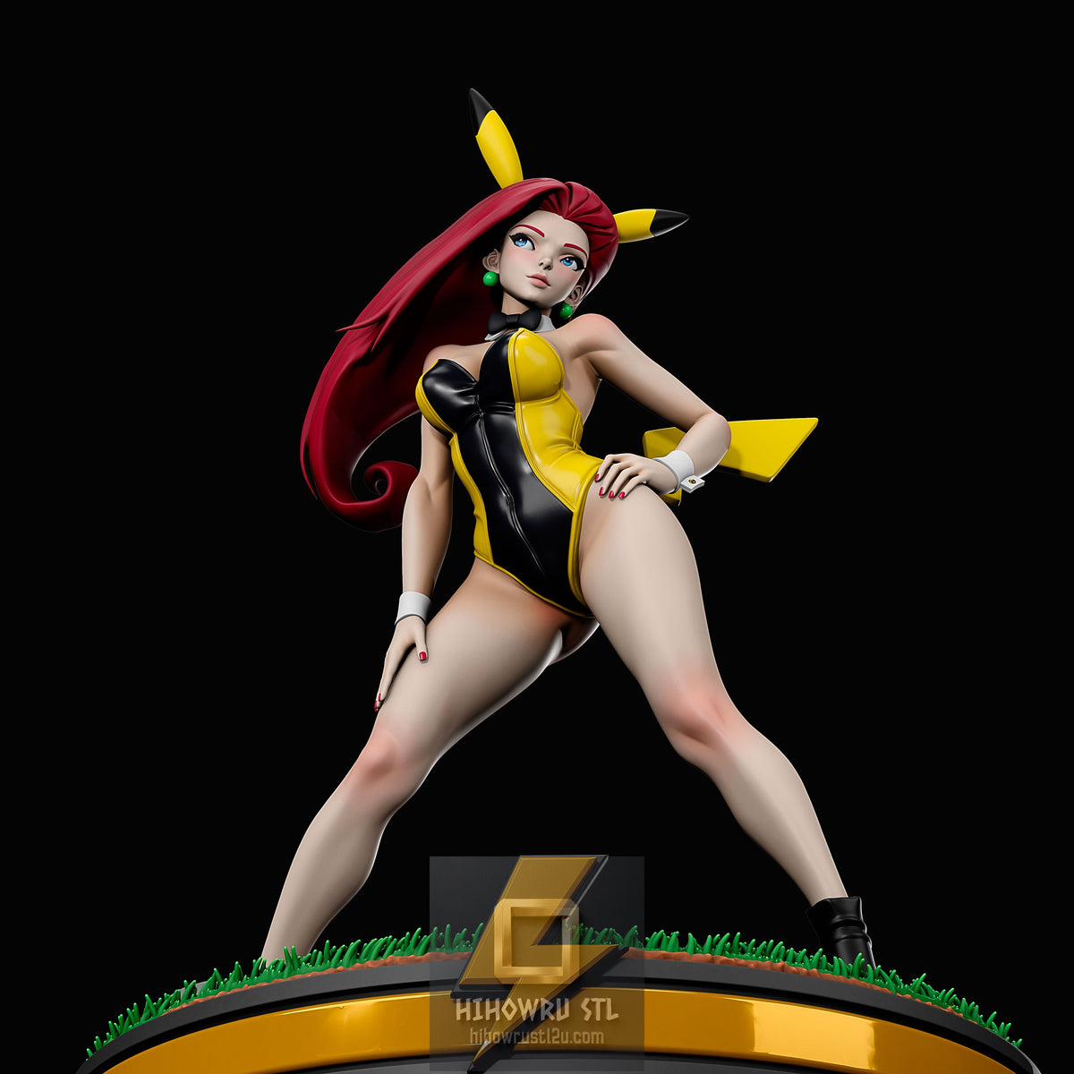 5619 Jessie NSFW - Pokemon - STL 3D Print Files