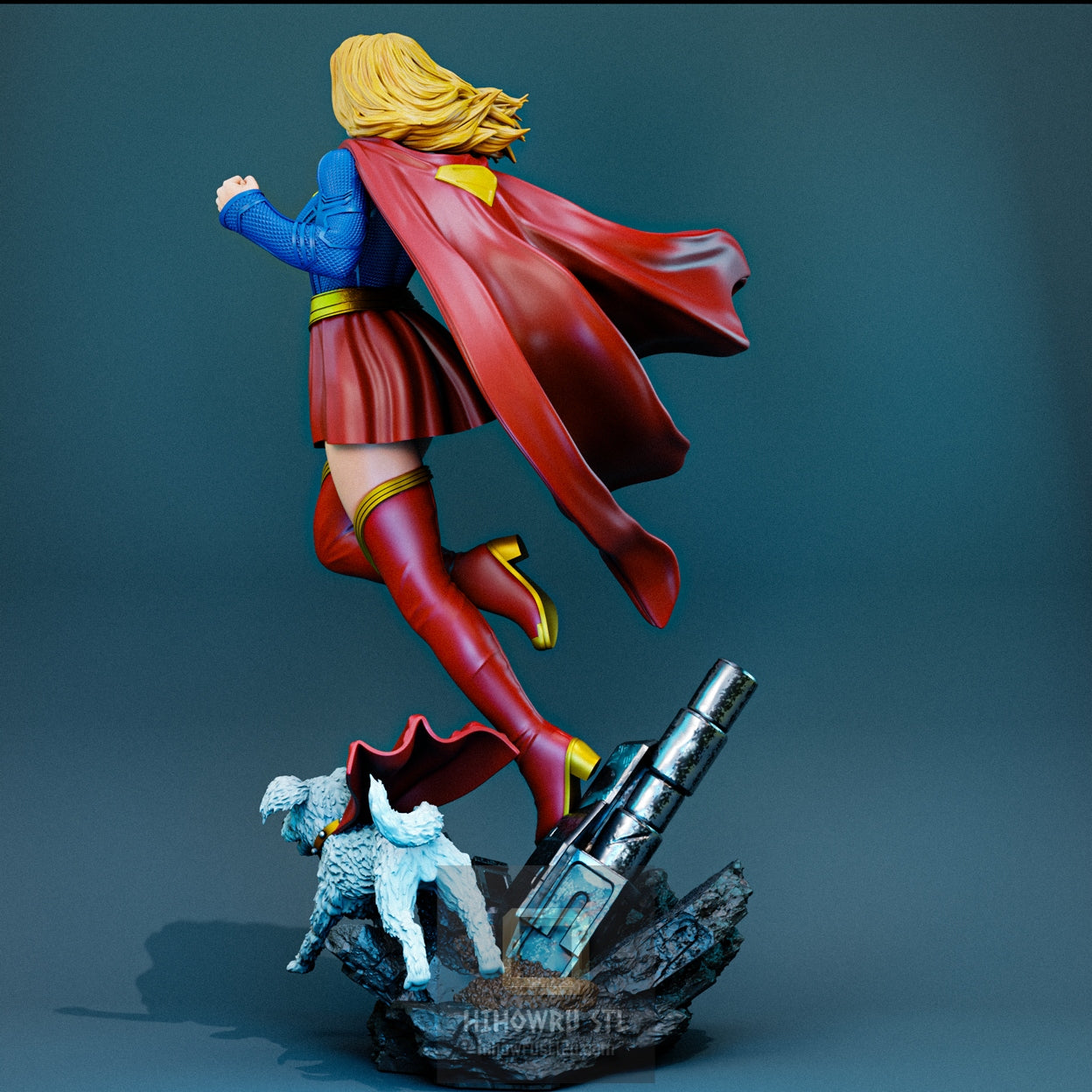 4936 Supergirl - DC Comics - STL 3D Print Files