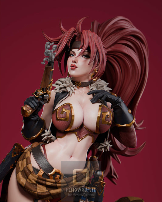 5582 Red Monika NSFW - Battle Chasers - STL 3D Print Files