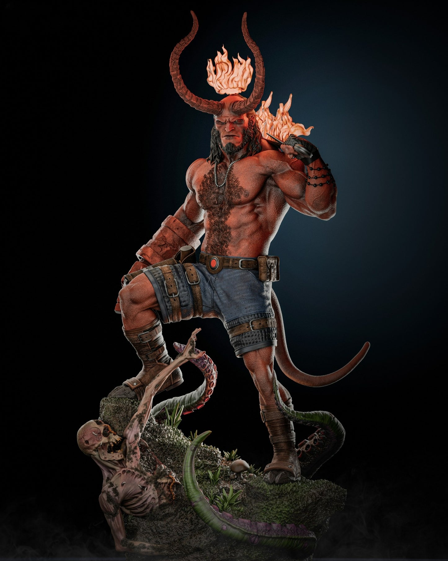 3157 Hellboy - STL 3D Print Files