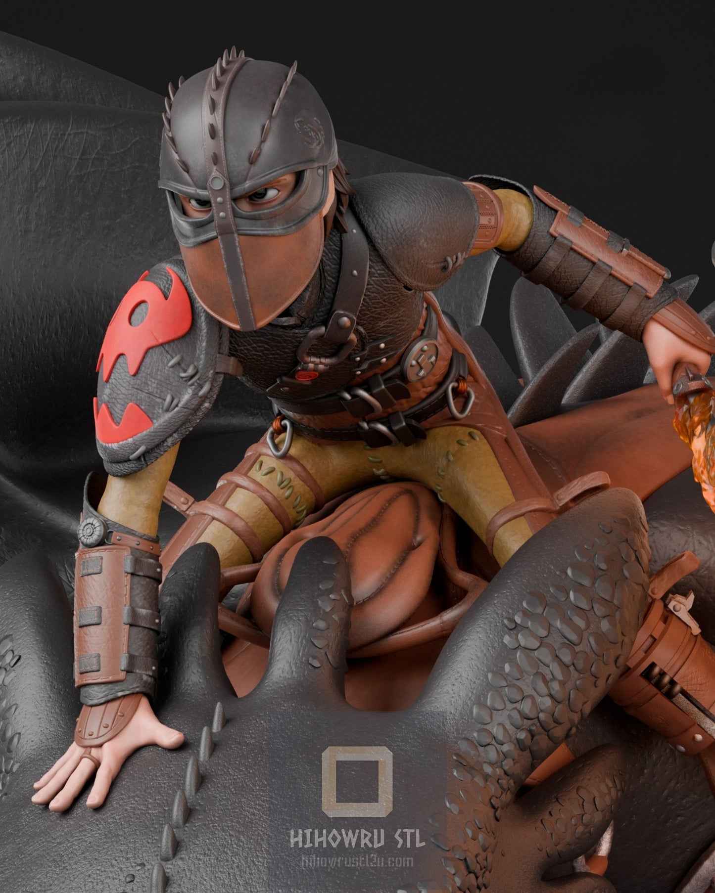 4365 Hiccup AND Toothless - How To Train Your Dragon - STL 3D Print Files