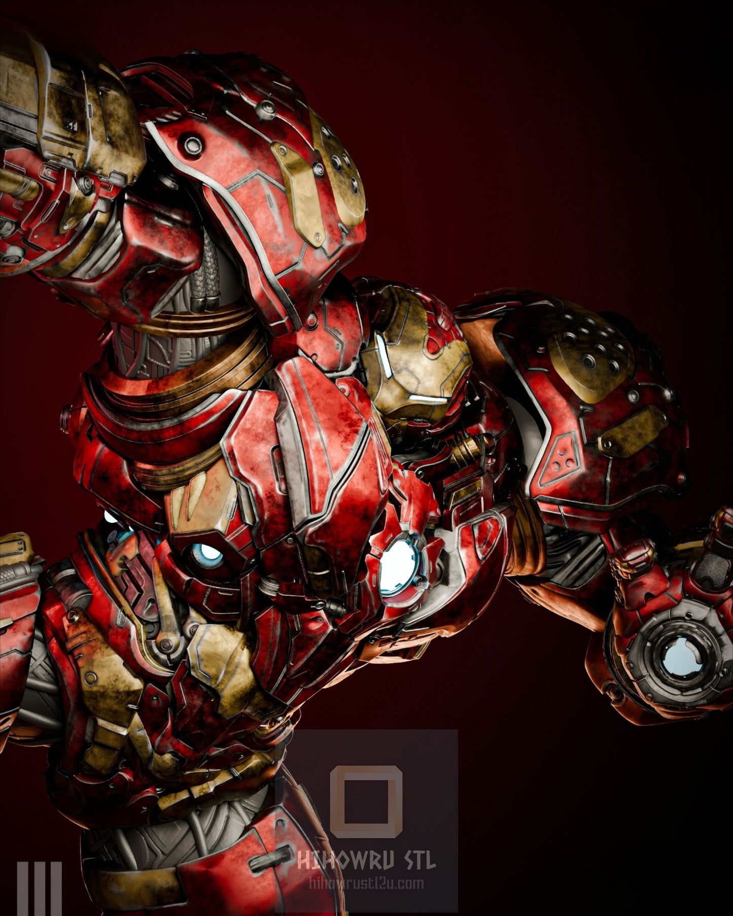 4488 Hulkbuster - Marvel Comics - STL 3D Print Files