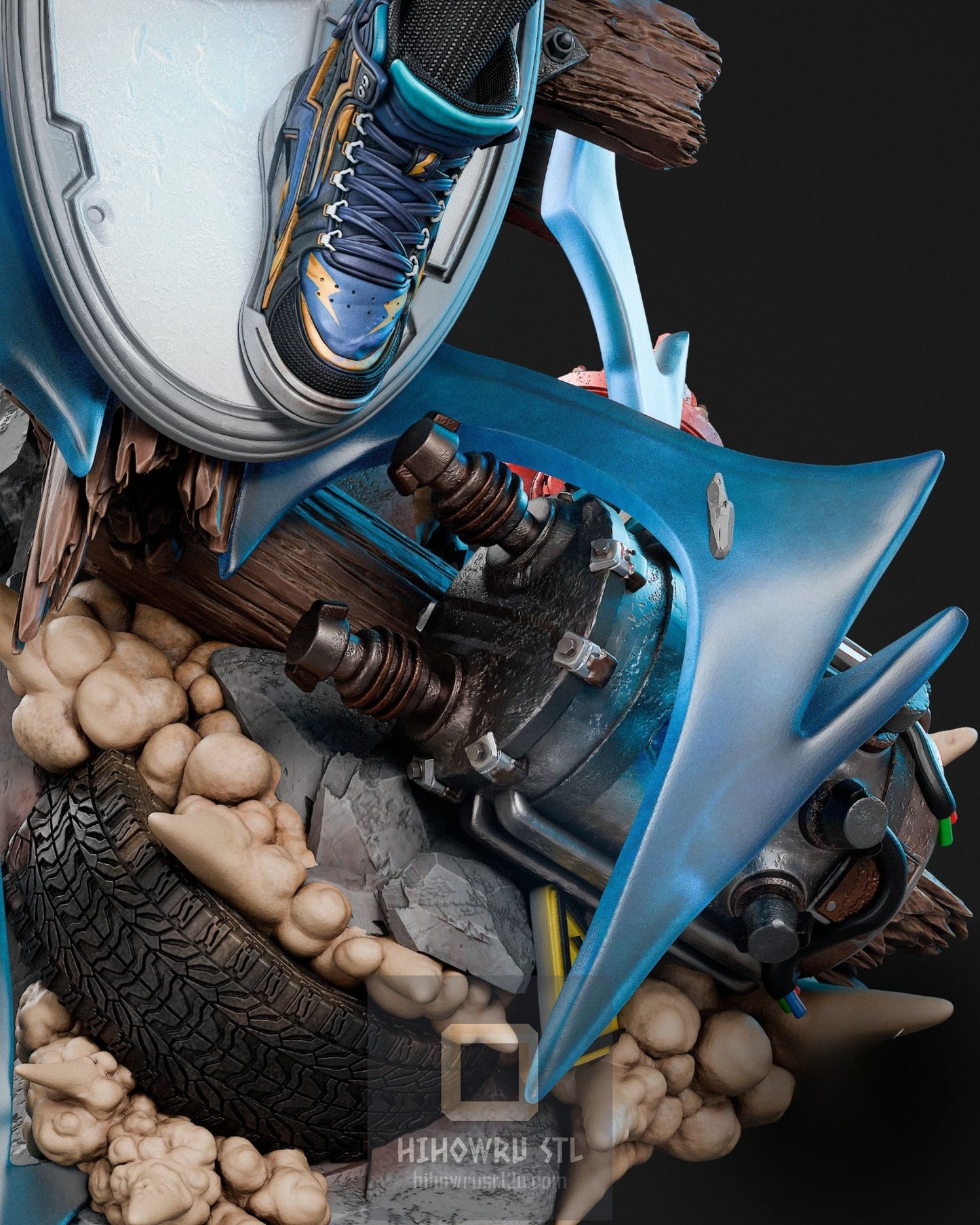 4567 Static Shock - DC Comics - STL 3D Print Files