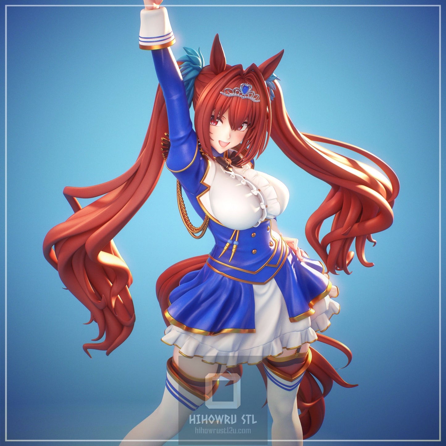 4654 Daiwa Scarlet - Umamusume - STL 3D Print Files