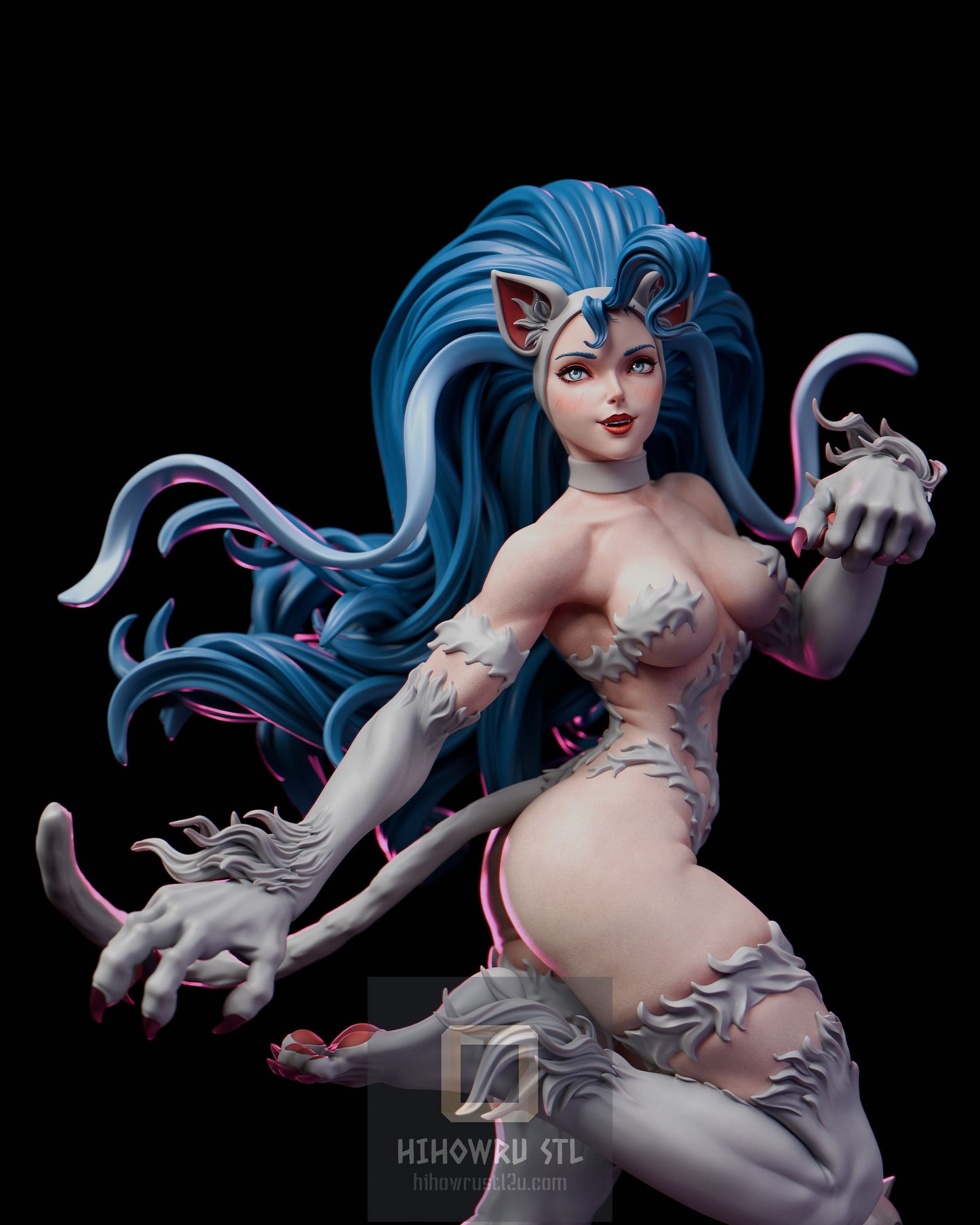 4553 Felicia - Darkstalkers - STL 3D Print Files