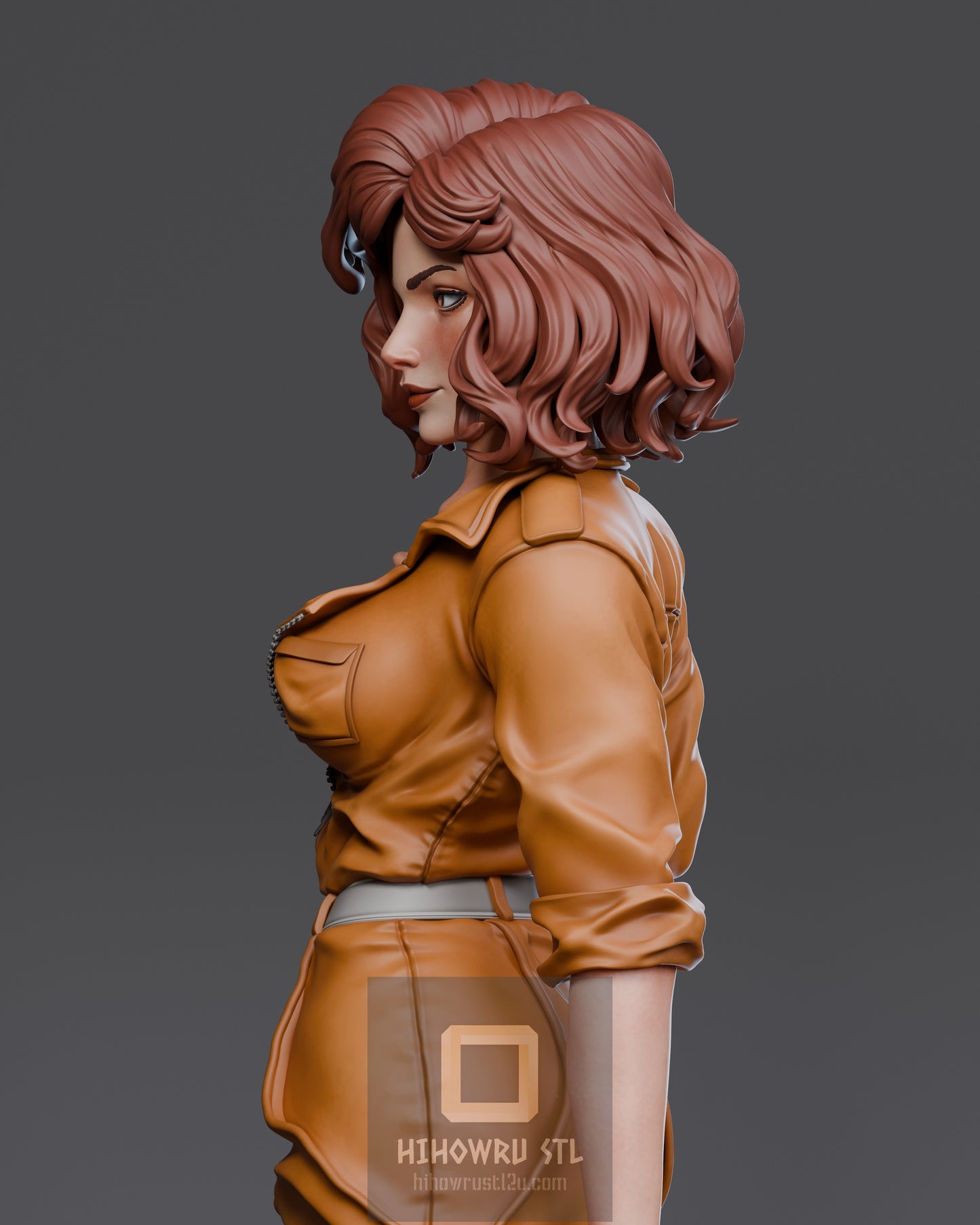 4853 April O'Neil NSFW - TMNT - STL 3D Print Files