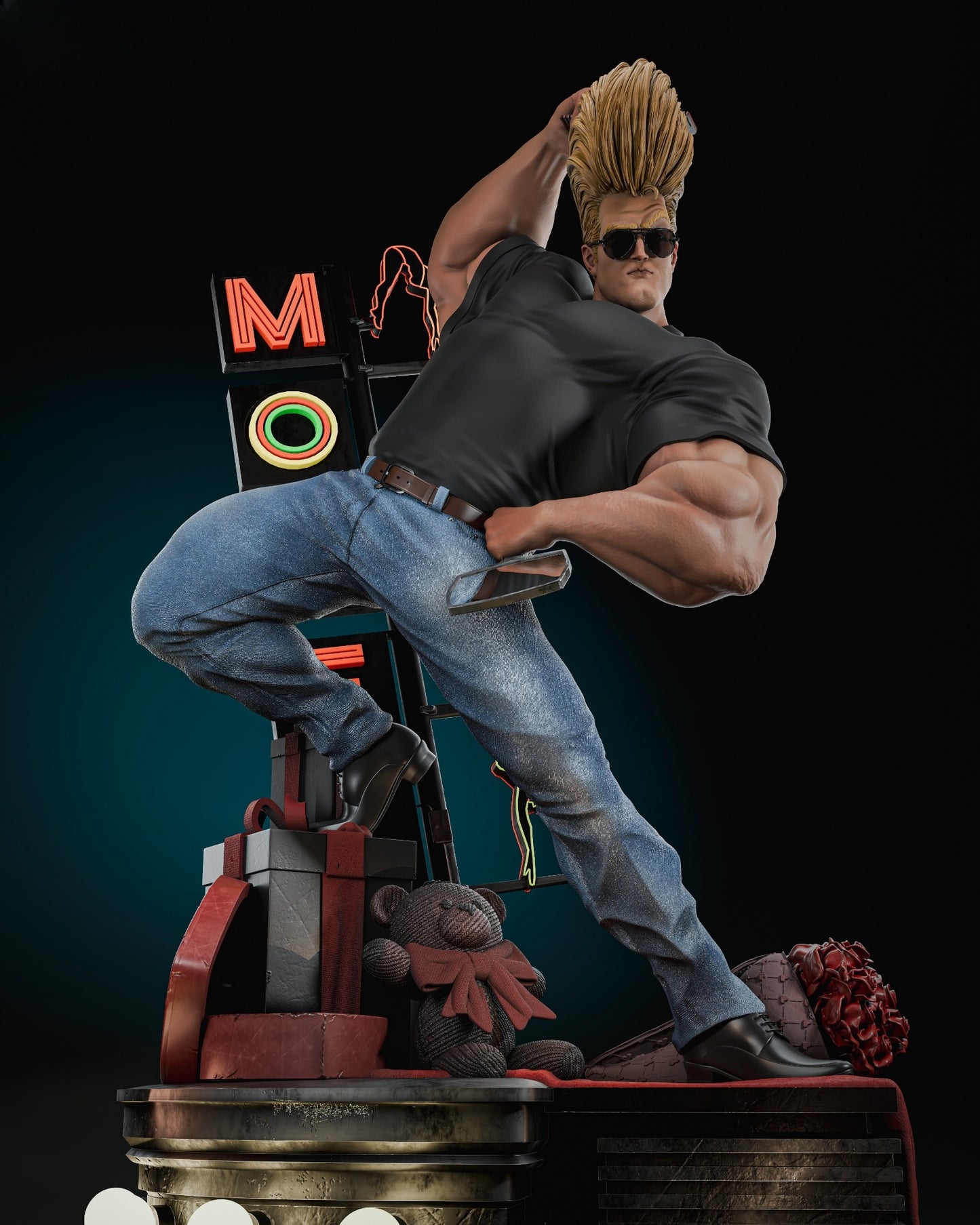 3215 Johnny Bravo - STL 3D Print Files