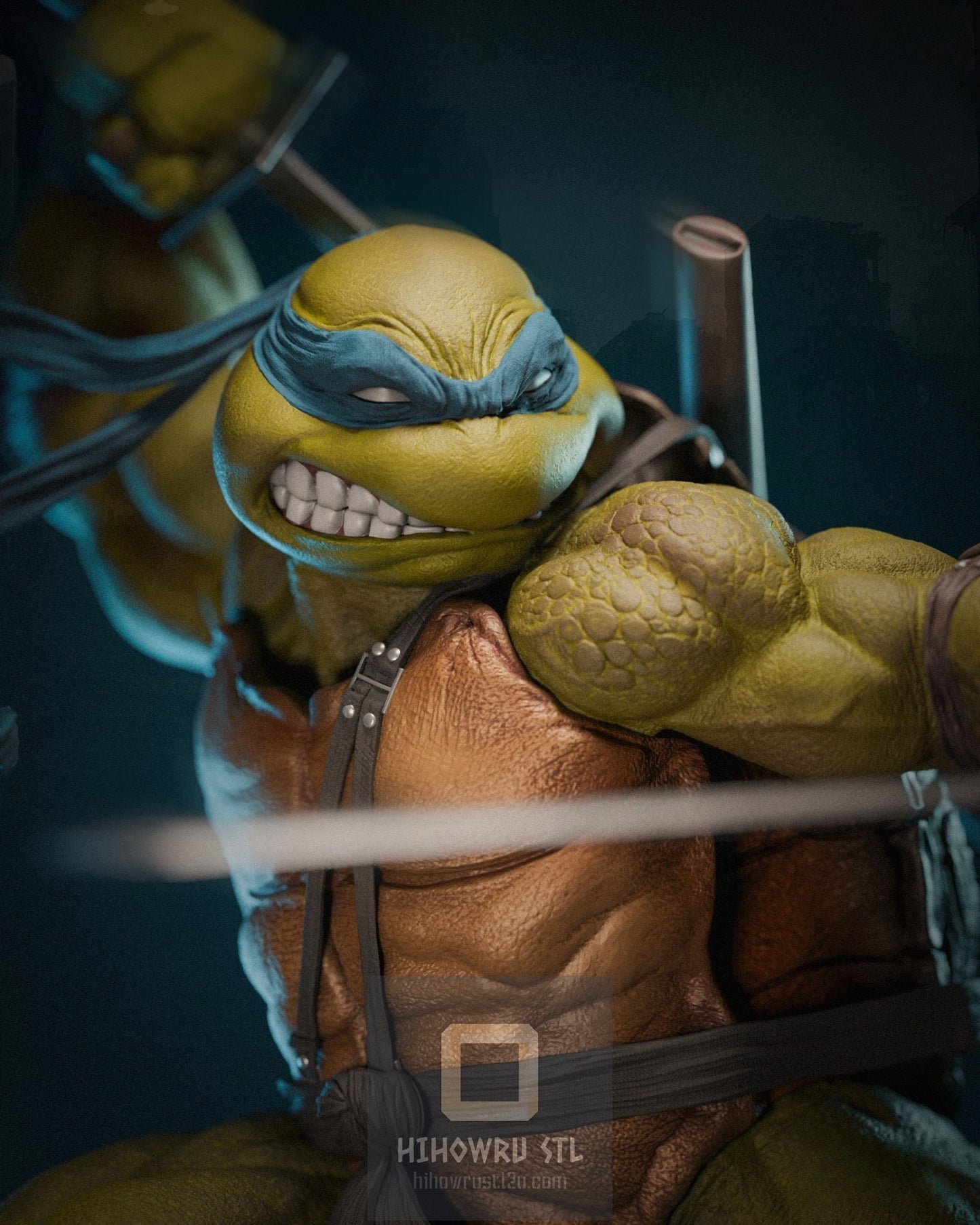 4356 Leonardo - TMNT - STL 3D Print Files