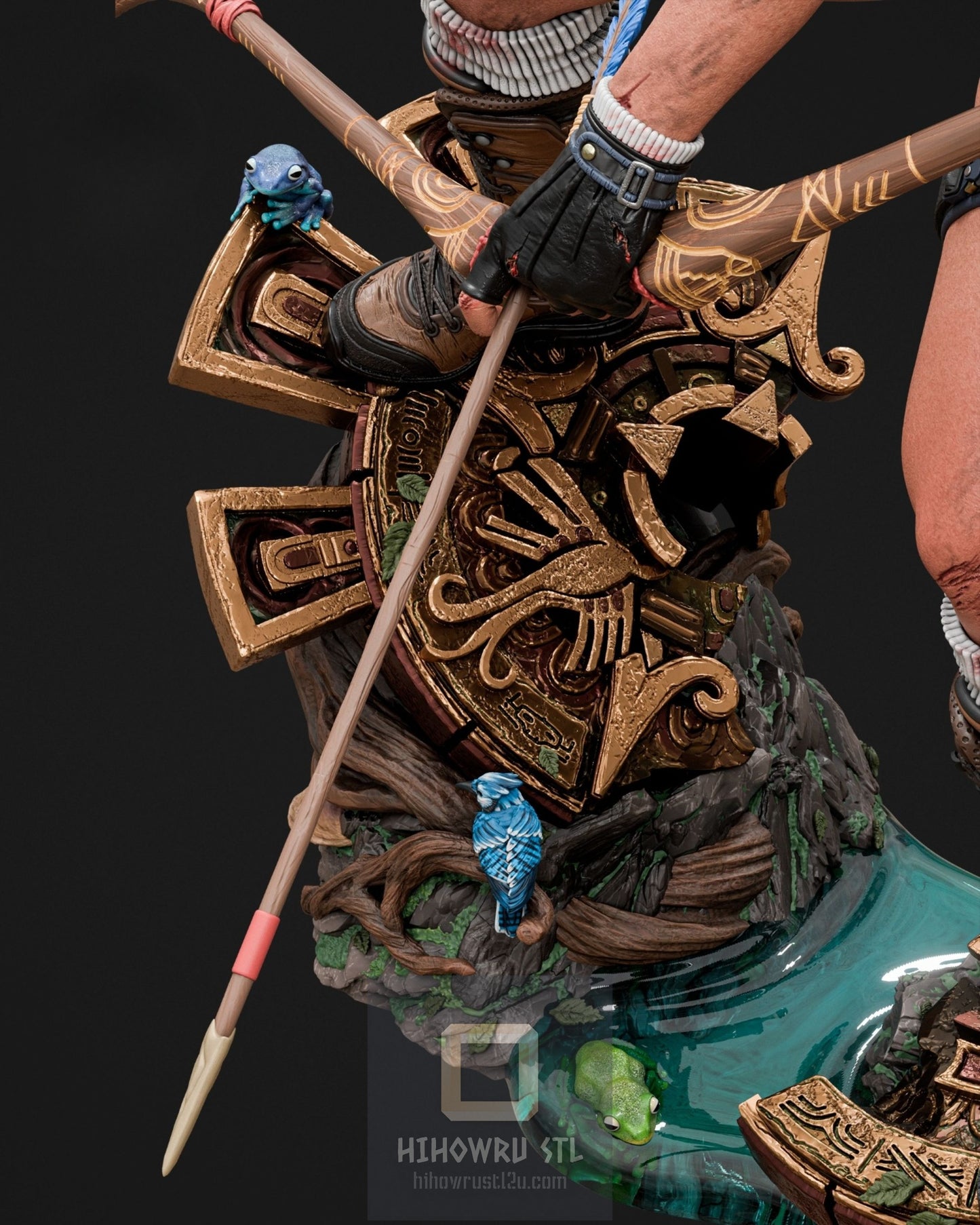 4376 Lara Croft - Tomb Raider - STL 3D Print Files