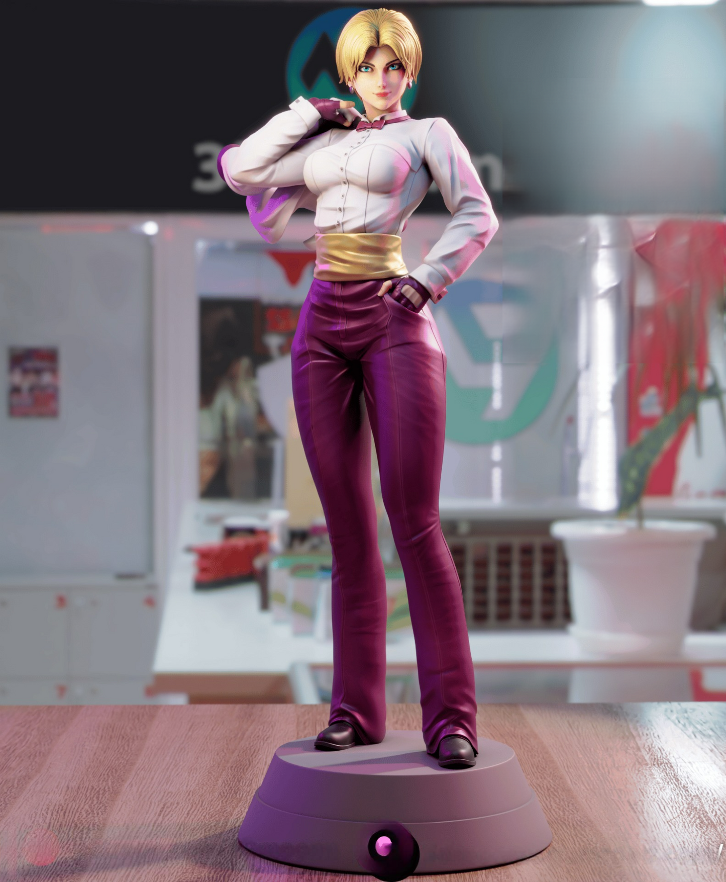 1961 King NSFW - King of Fighters - STL 3D Print Files