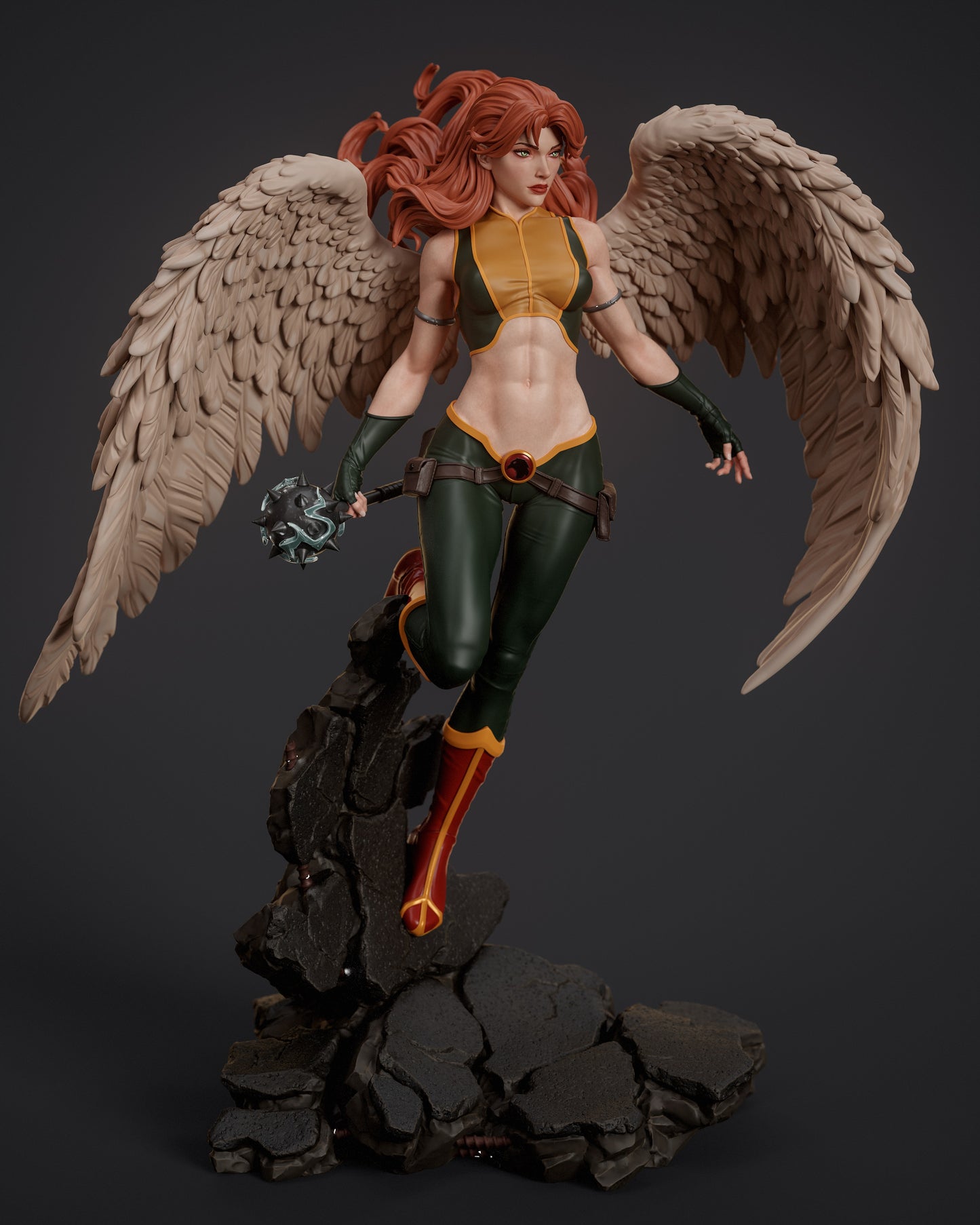 3418 Hawkgirl - DC Comics - STL 3D Print Files