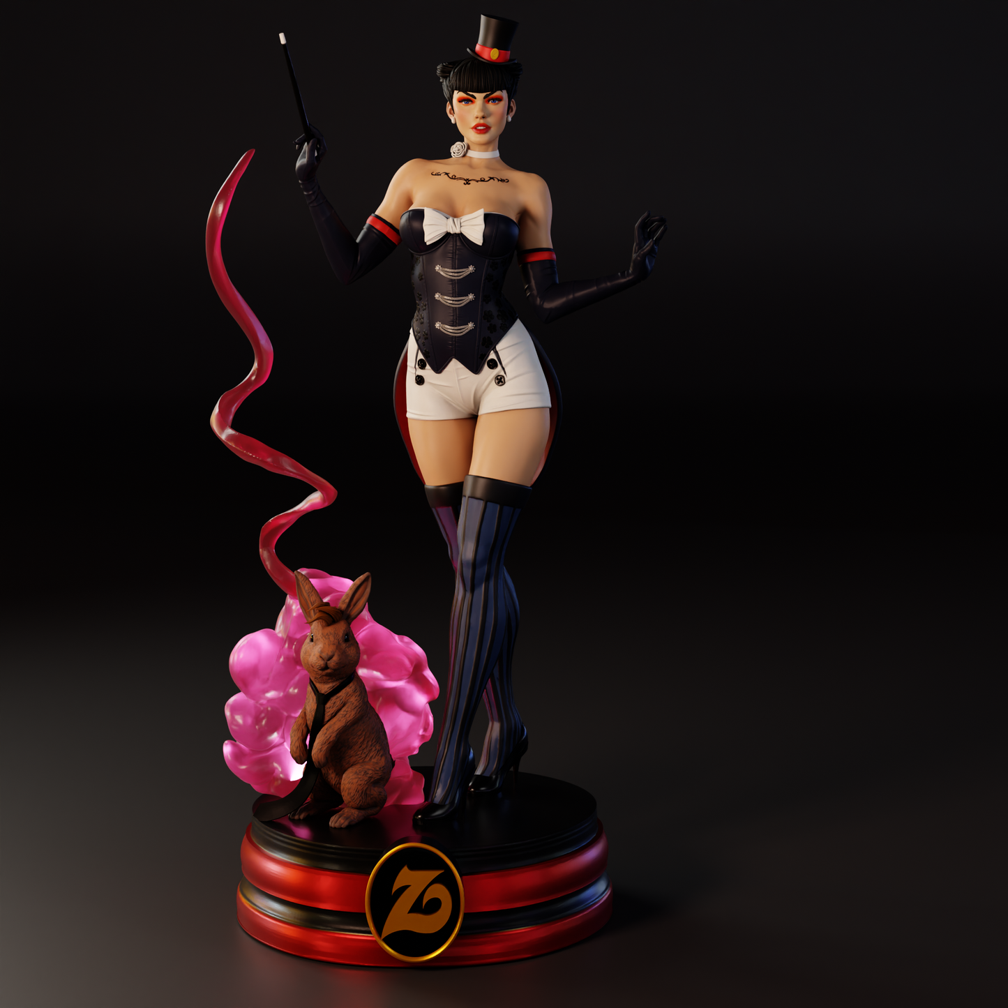 2537 Zatanna Zatara NSFW - DC Bombshells - STL 3D Print Files