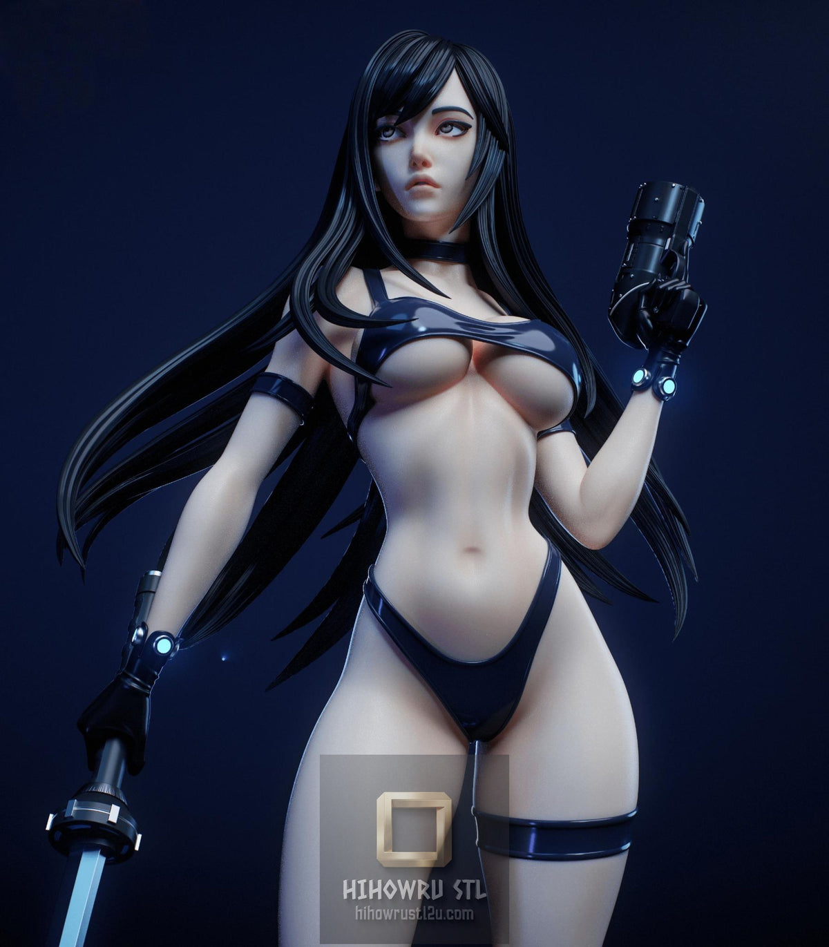 5658 Reika Shimohira NSFW - Gantz - STL 3D Print Files
