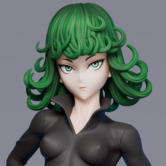 2707 Tatsumaki - One-Punch Man - STL 3D Print Files