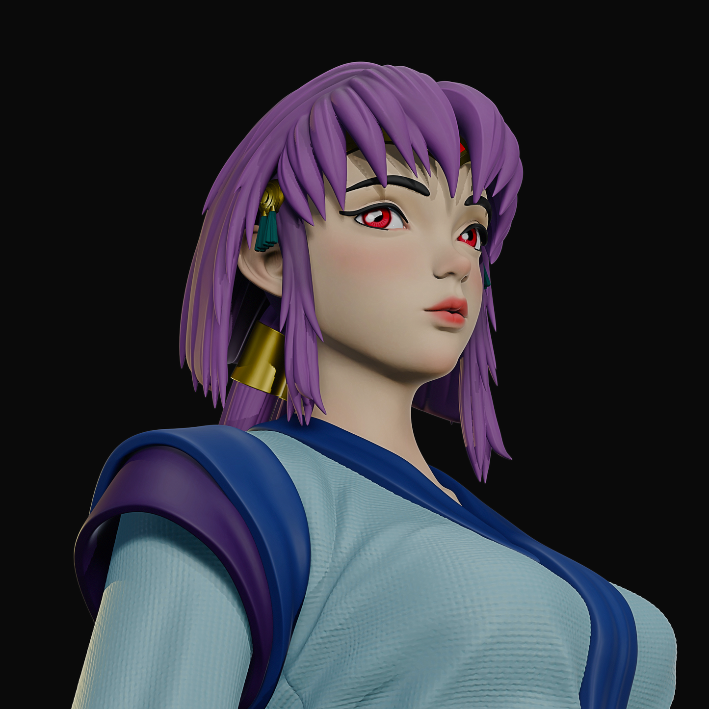 3188 Ayeka Masaki Jurai NSFW - Tenchi Muyo - STL 3D Print Files