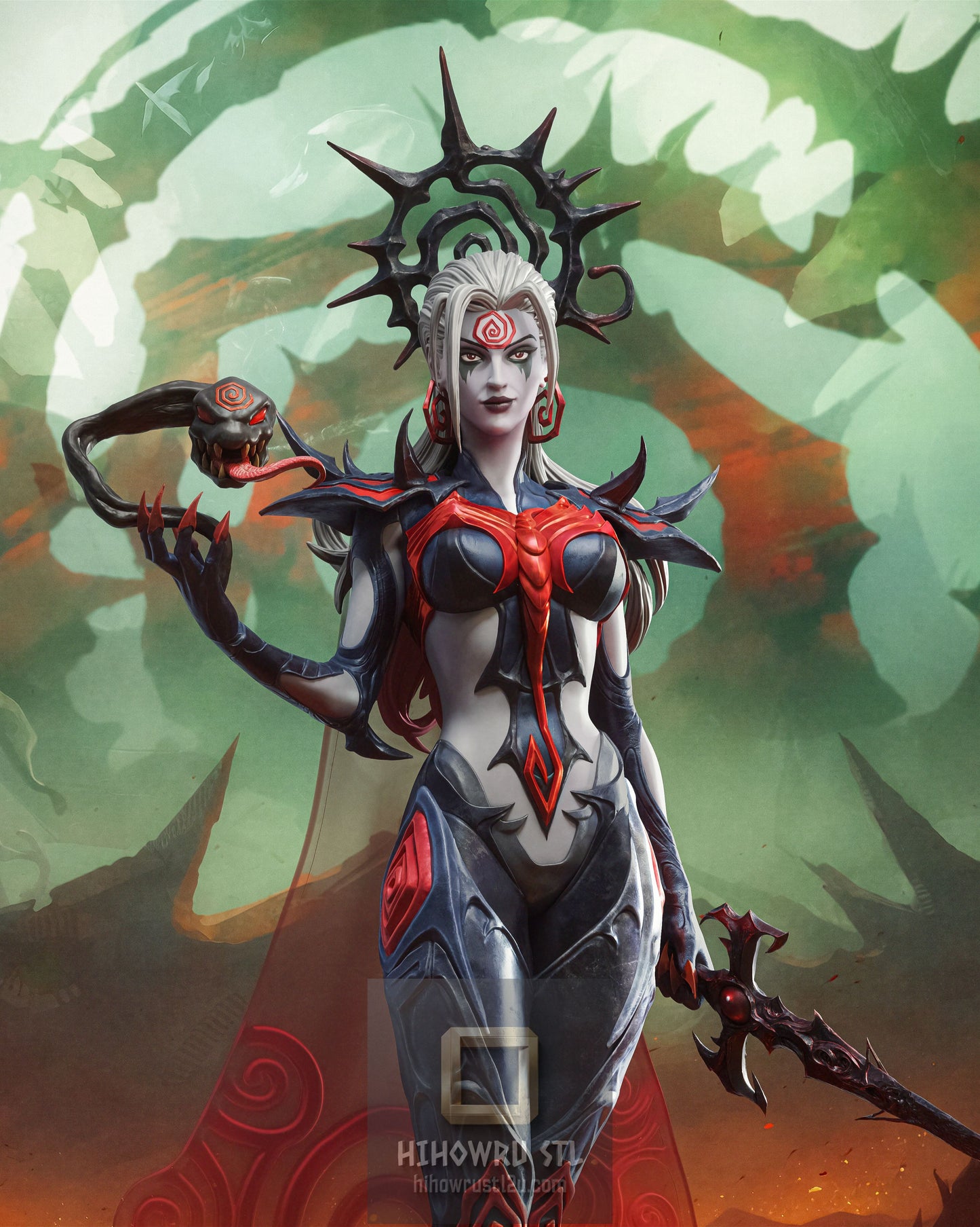 5168 Hela - Marvel Rivals - STL 3D Print Files
