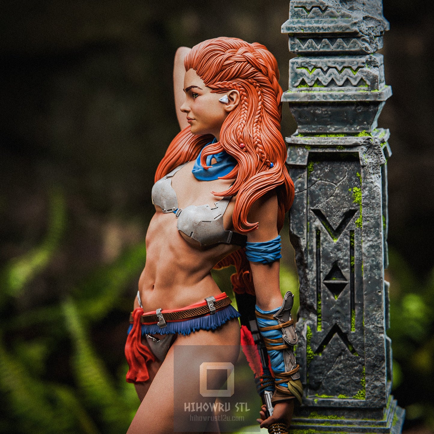 4666 Aloy NSFW - Horizon Zero Dawn - STL 3D Print Files