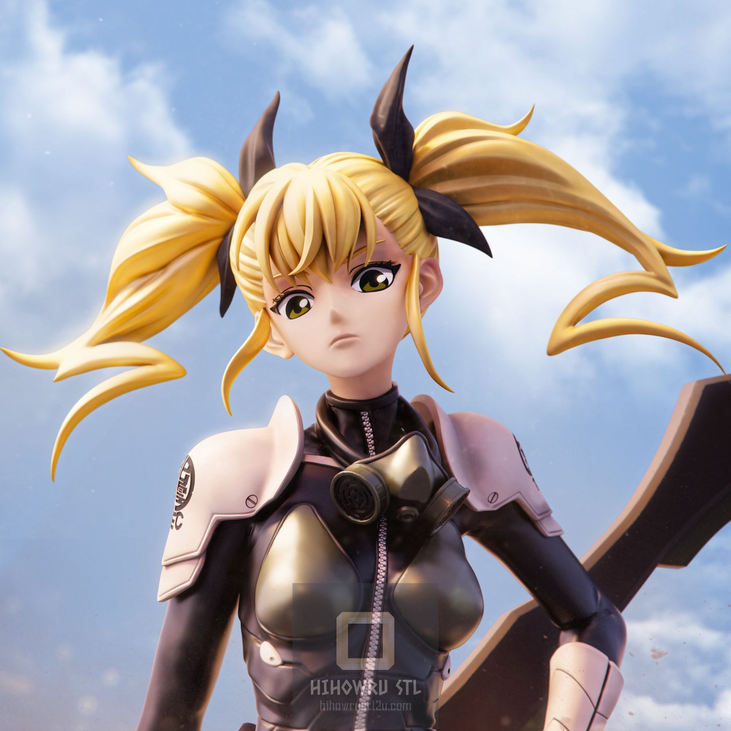 4417 Kikoru Shinomiya - Kaiju No. 8 - STL 3D Print Files