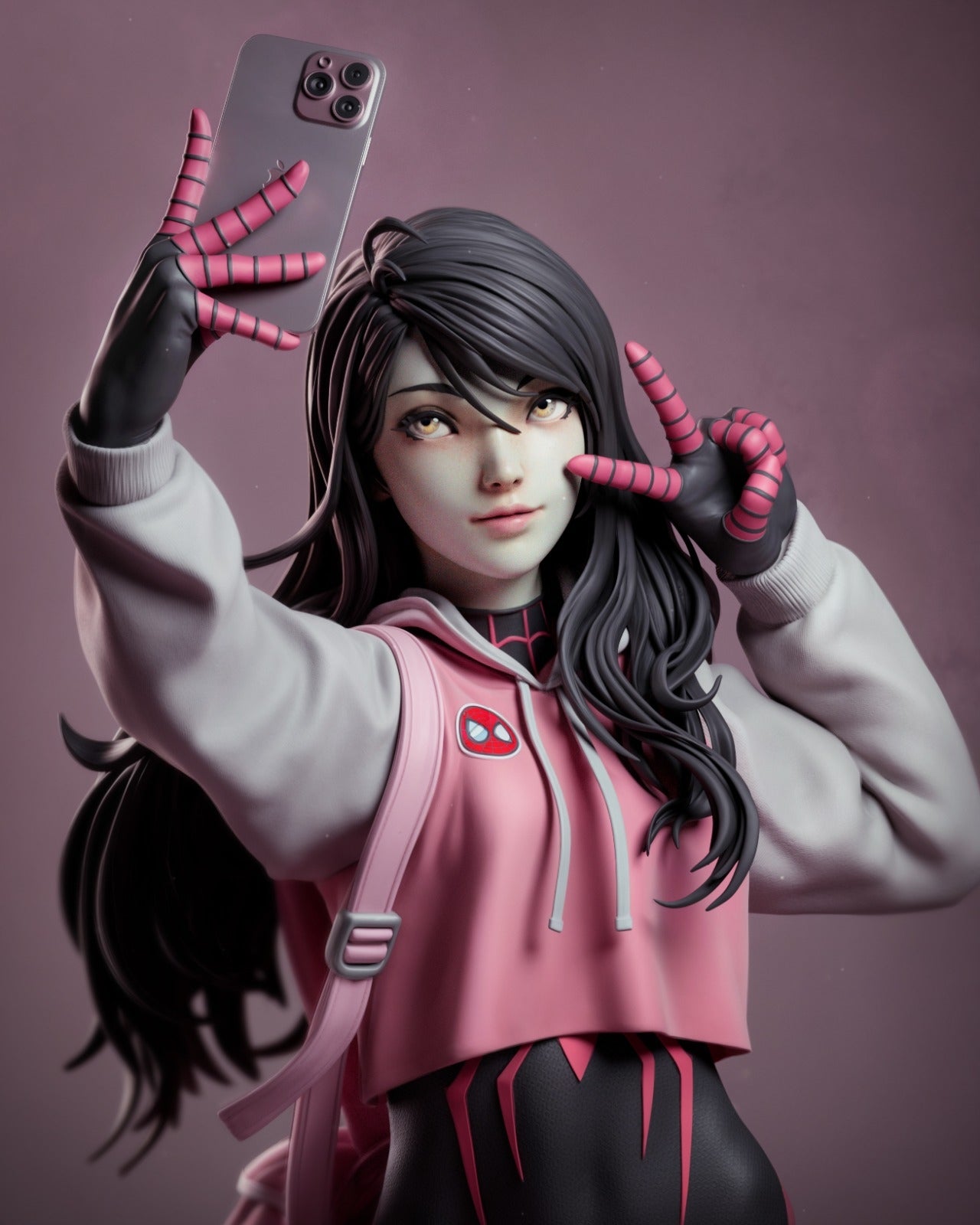 2658 Spider-Girl - Mayday Parker - STL 3D Print Files