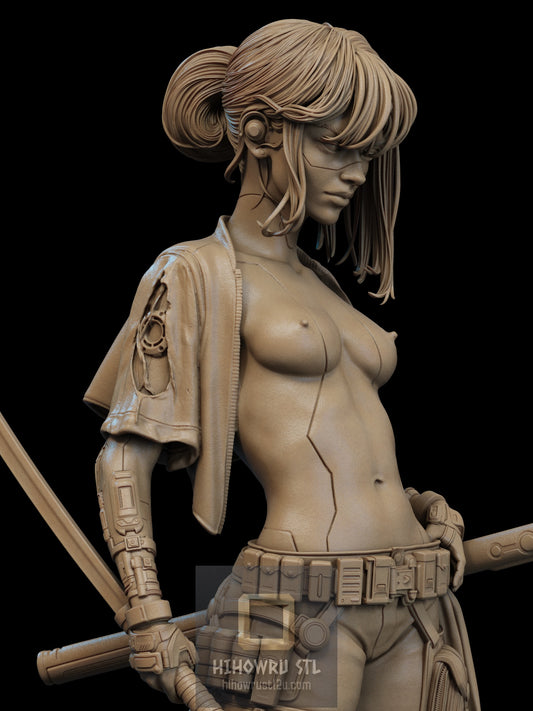 5214 Cyber Samurai NSFW - STL 3D Print Files