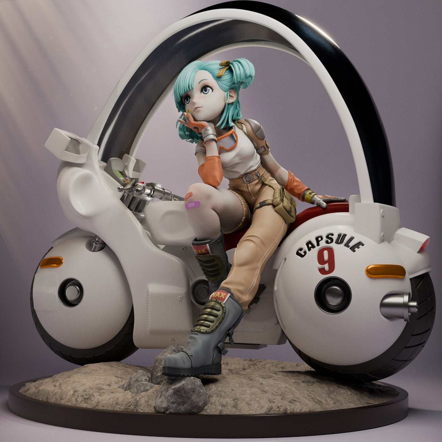 2539 Bulma - Dragon Ball - STL 3D Print Files