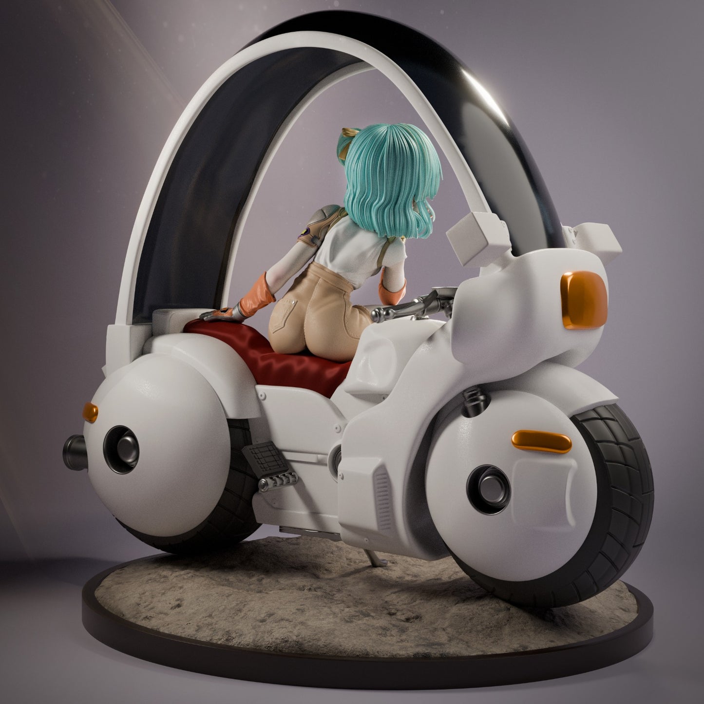 2539 Bulma - Dragon Ball - STL 3D Print Files