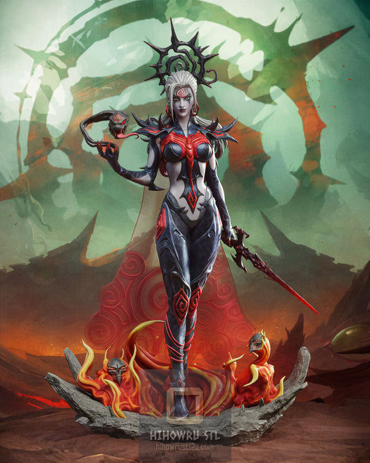 5168 Hela - Marvel Rivals - STL 3D Print Files