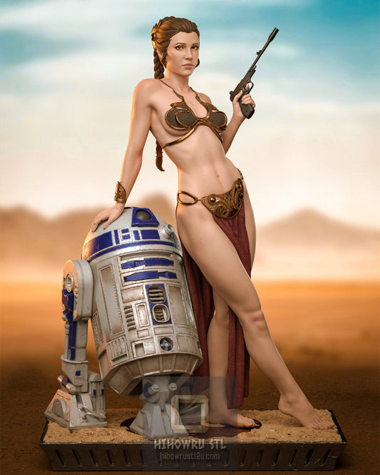 5022 Princess Leia - Star Wars - STL 3D Print Files