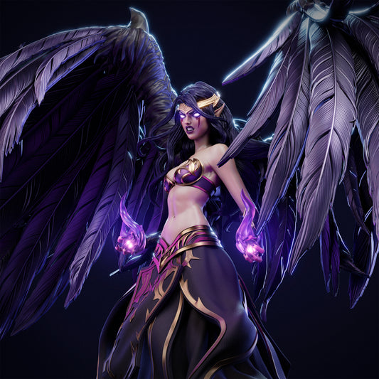 3598 Morgana - League of Legends - STL 3D Print Files