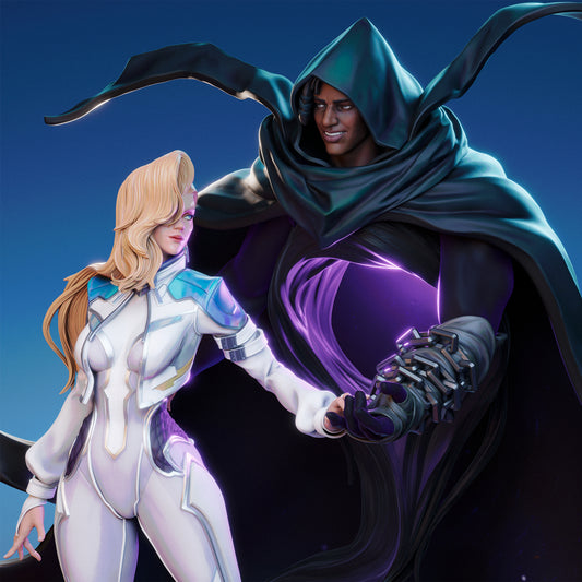 3731 Cloack and Dagger - Marvel Comics - STL 3D Print Files