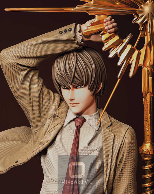 4349 Light Yagami - Death Note - STL 3D Print Files