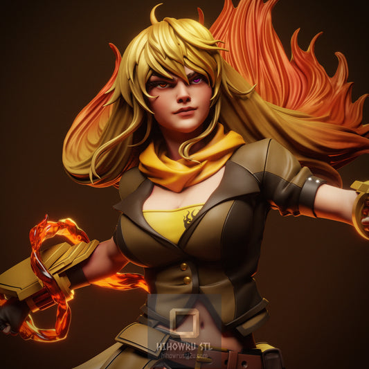 5367 Yang Xiao Long - RWBY - STL 3D Print Files