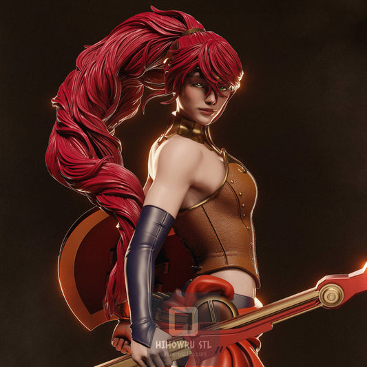 4784 Pyrrha Nikos - RWBY - STL 3D Print Files