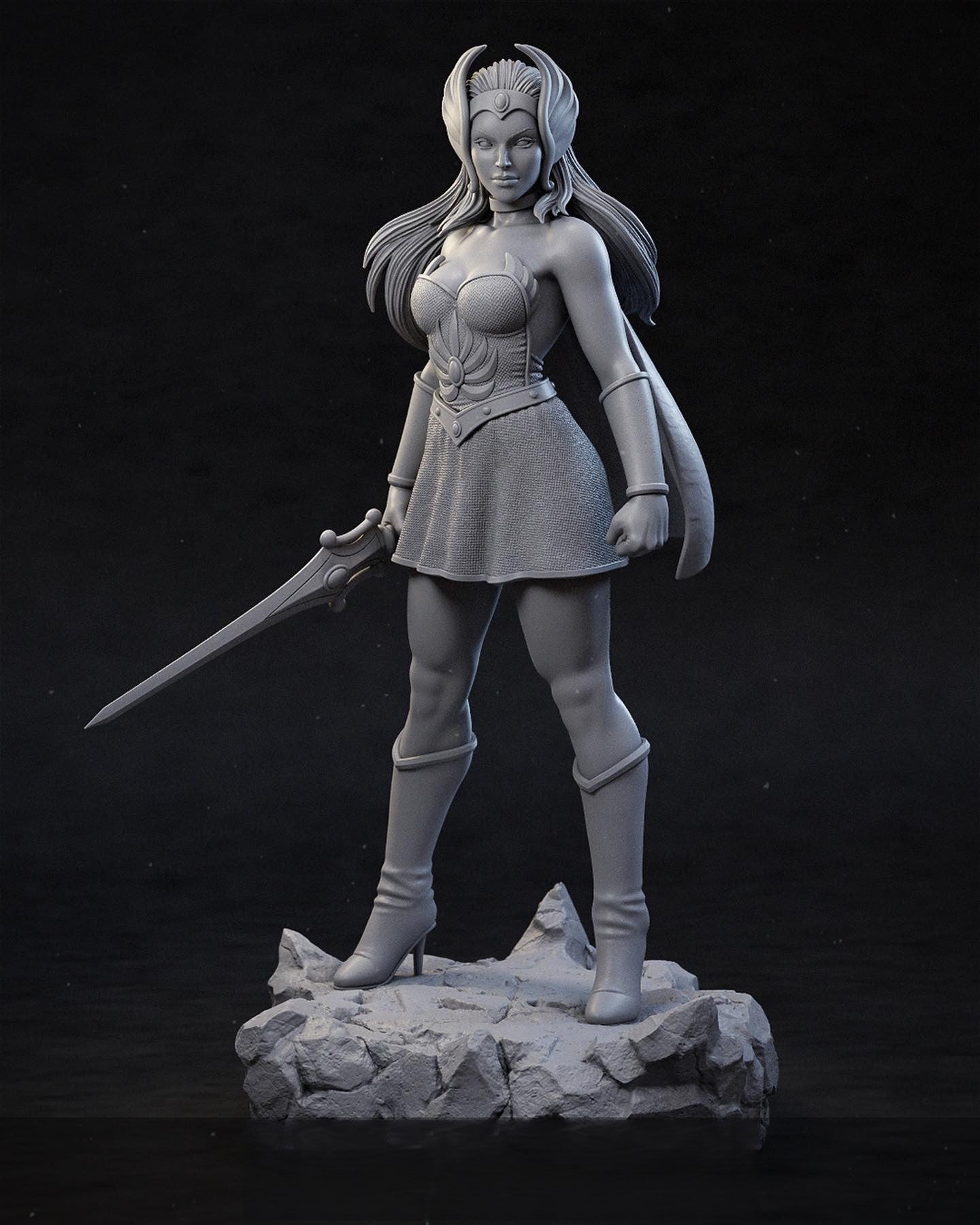 1732 She-Ra - The Princesses of Power - STL 3D Print Files