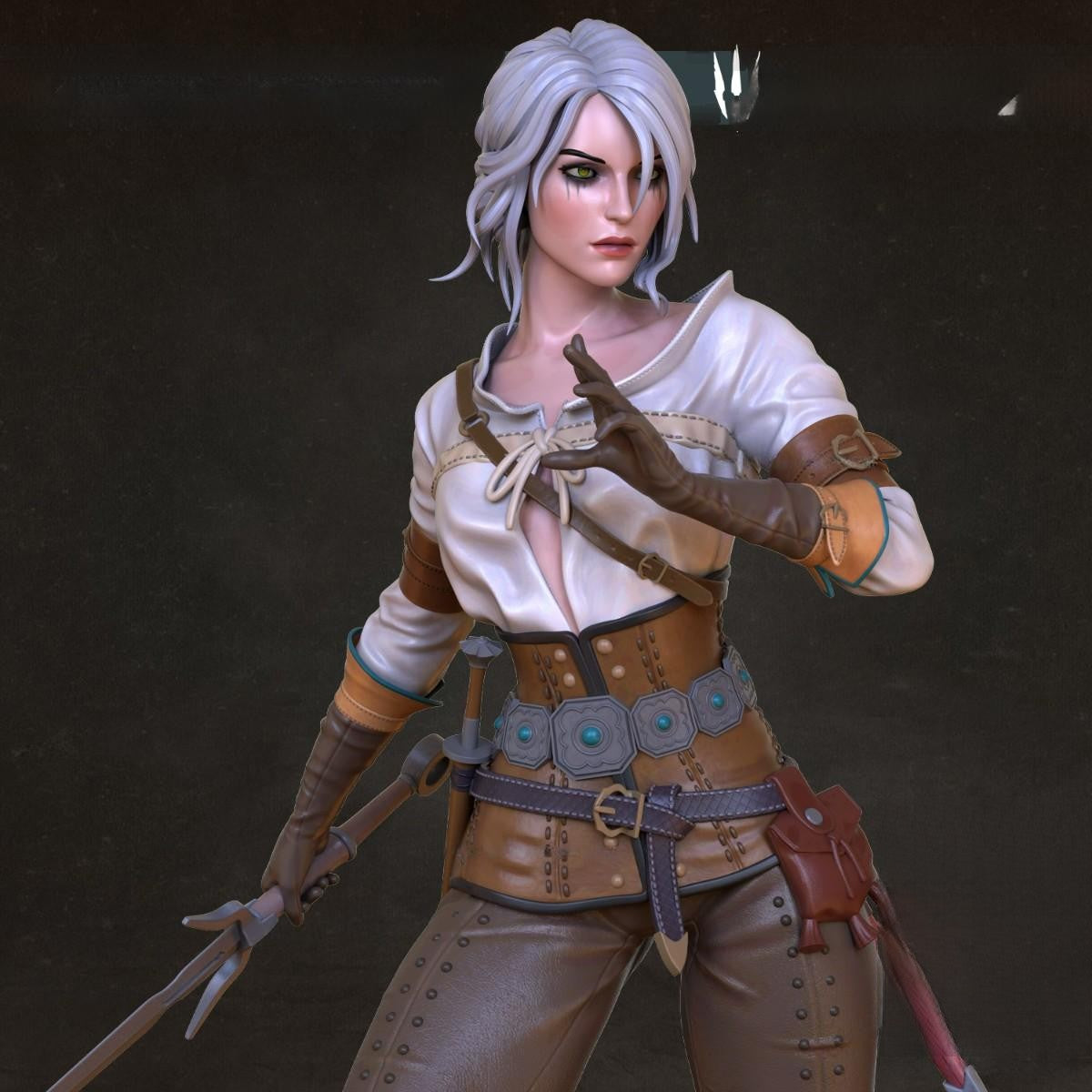 1760 Ciri NSFW - Witcher - STL 3D Print Files