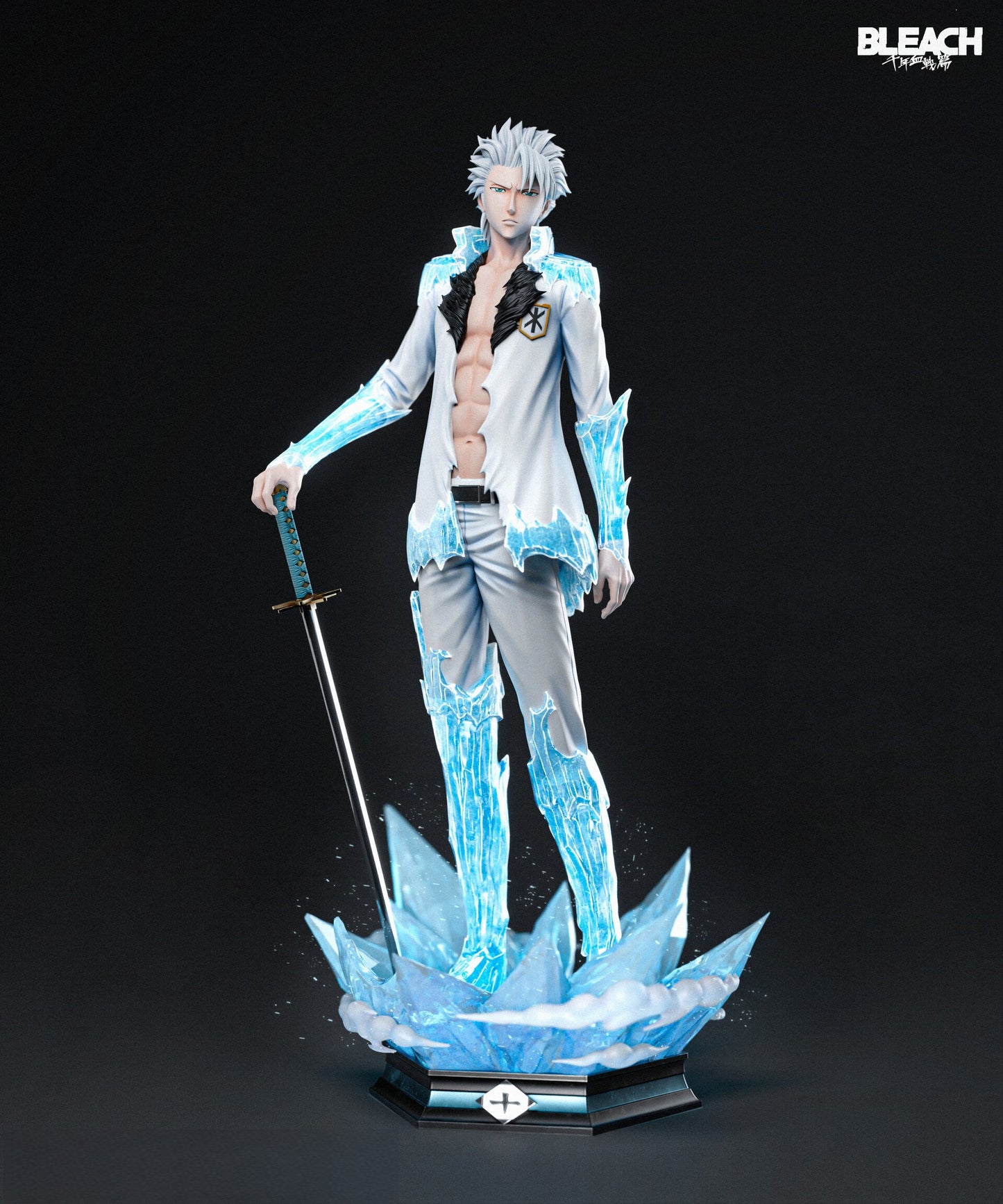 1878 Toshiro Hitsugaya - Bleach - STL 3D Print Files