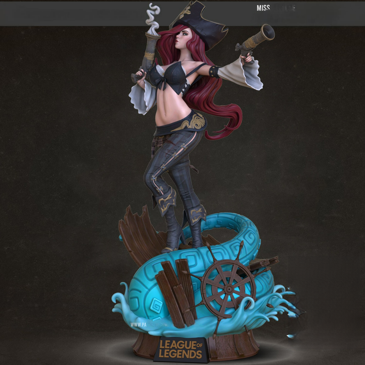 1870 Miss Fortune NSFW - League of Legends - STL 3D Print Files