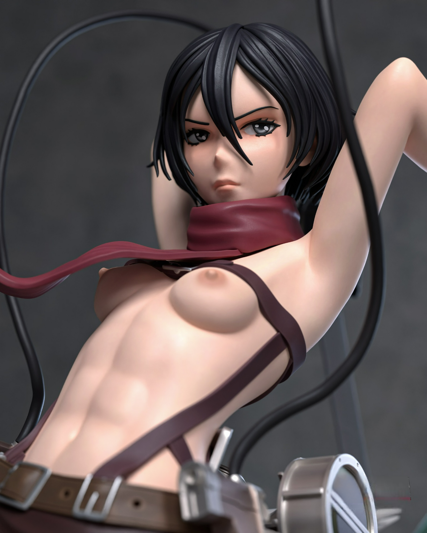 1875 Mikasa Ackerman NSFW - Attack on Titan - STL 3D Print Files