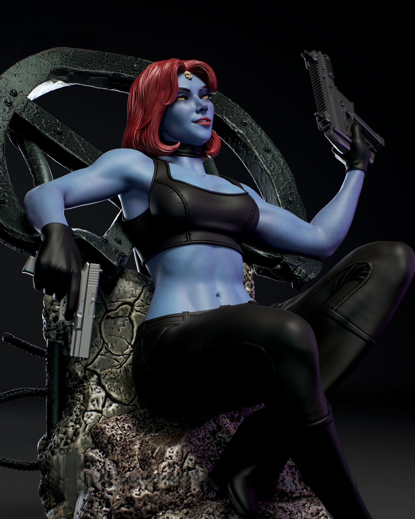 1711 Mystique - X-Men - STL 3D Print Files