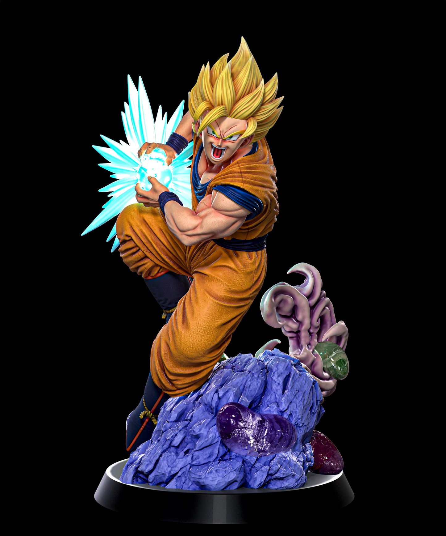 1681 Goku SSJ3 - Dragon Ball Z - STL 3D Print Files