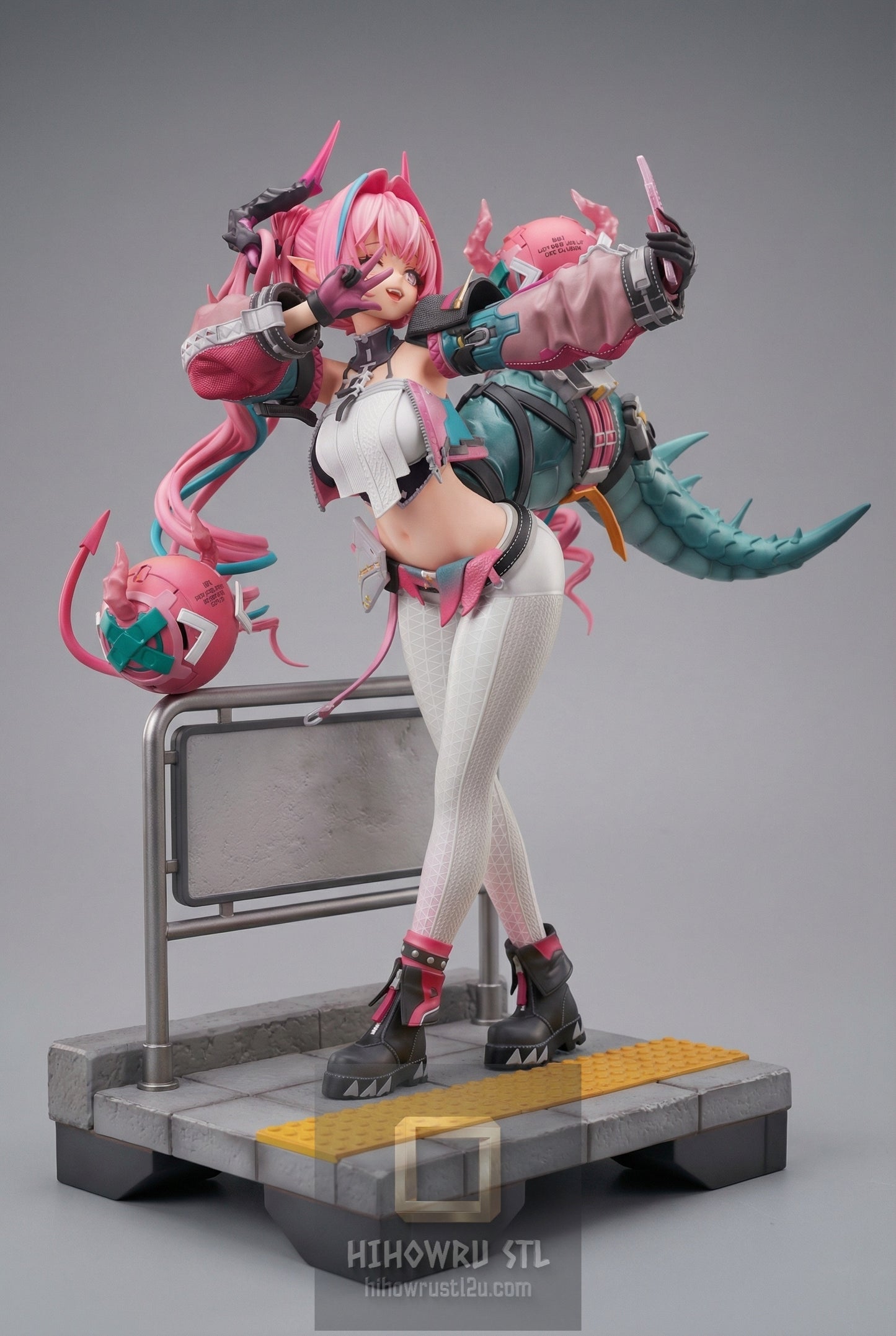4963 Yvonne - Arknights Endfield - STL 3D Print Files